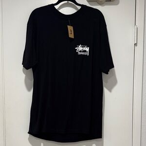 Stussy Honolulu Black Tee